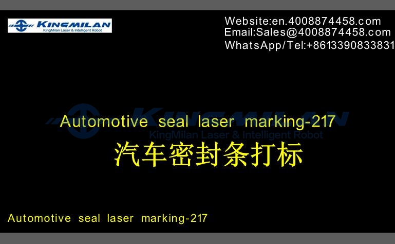 汽配激光打標_汽車零件激光打標_密封條激光打標_汽車密封條激光打標_三元乙丙密封條激光打標